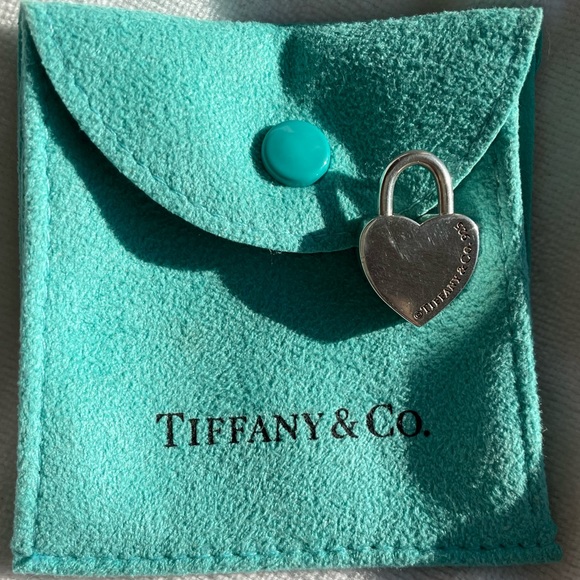 Tiffany & Co. Sterling Silver “Return to Tiffany” Heart Lock Charm - Picture 2 of 4